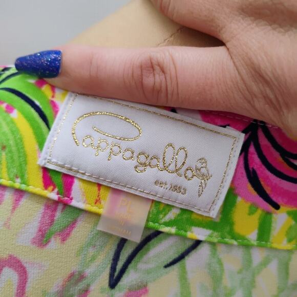 Cappagallo Midi Boho Dress Women Small Multicolor Viscose Size PL - Picture 8 of 11